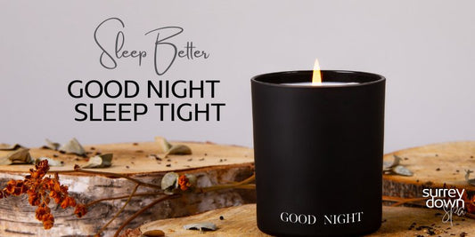 Good Night-Sleep Tight Candles - Down & Cotton