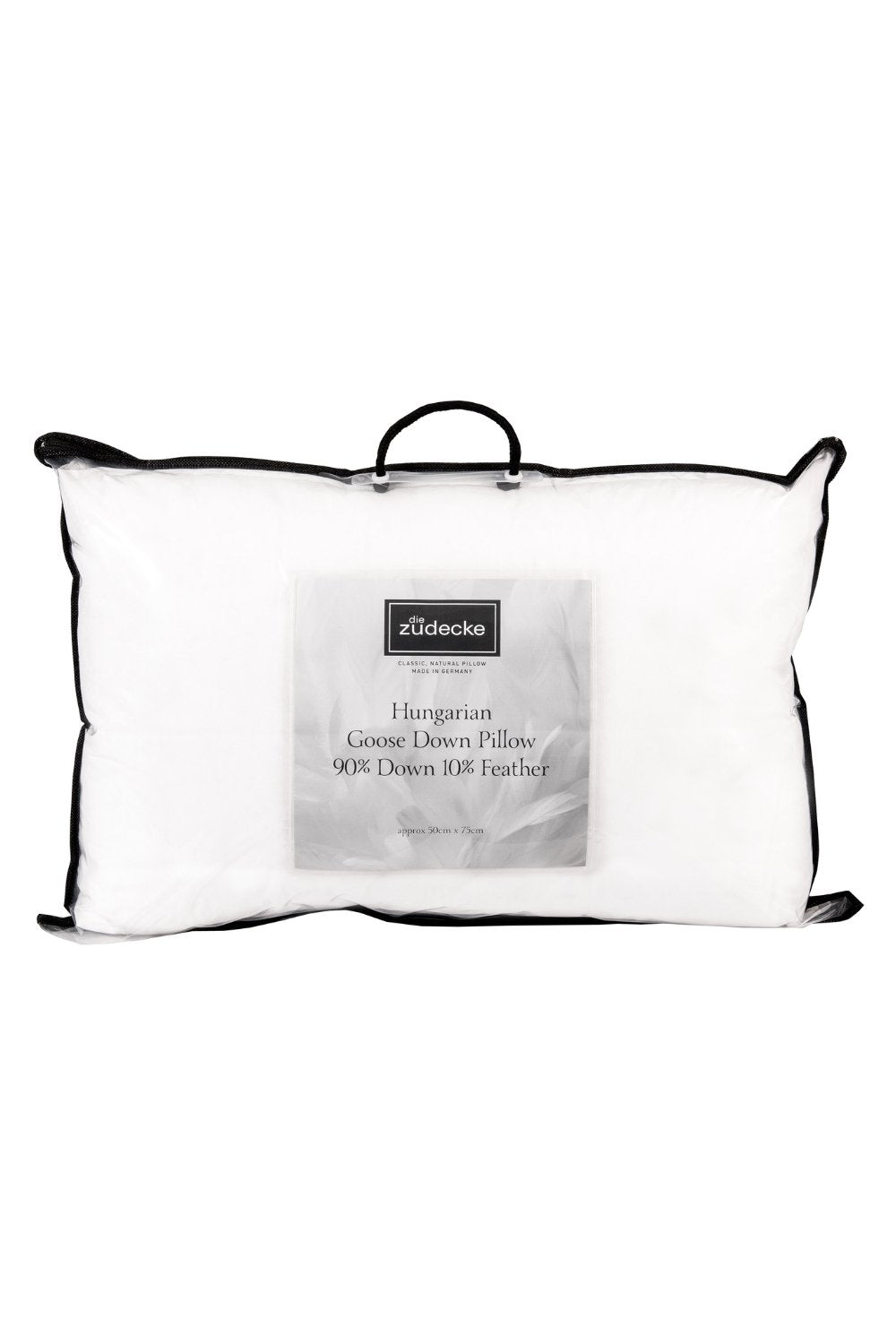 Die Zudecke Hungarian Goose Down Kingsize Pillow - Down & Cotton