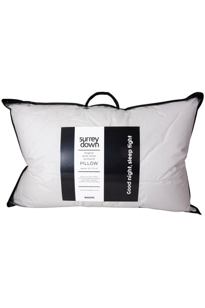 Surrey Down Duck Down Surround Kingsize Pillow - Down & Cotton