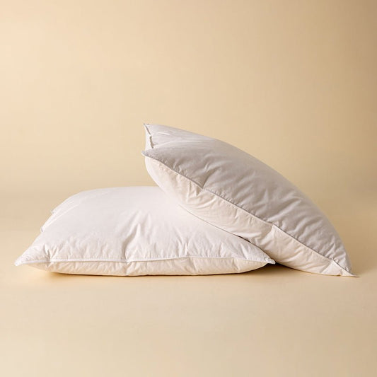 Surrey Down Duck Feather and Down Soft Continental Pillow - Down & Cotton