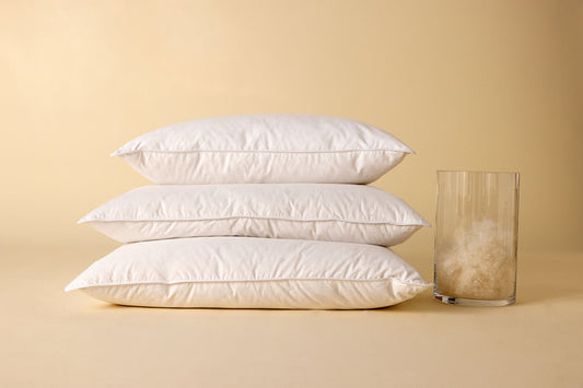 Surrey Down Duck Feather and Down Soft Pillow - Down & Cotton