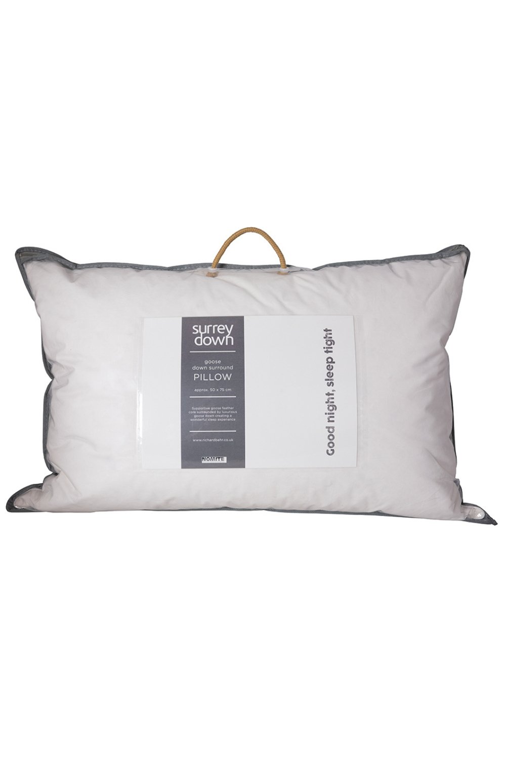 Surrey Down Goose Down Surround Pillow - Down & Cotton