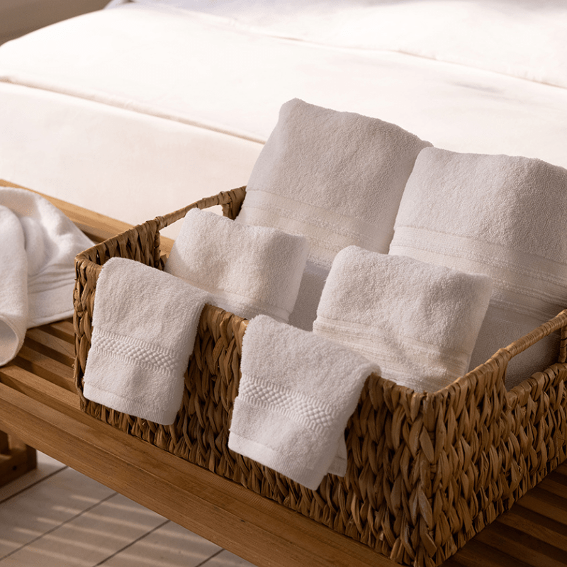 Surrey Down Spa 100% Cotton Luxury Hotel Towel Bundle - Down & Cotton