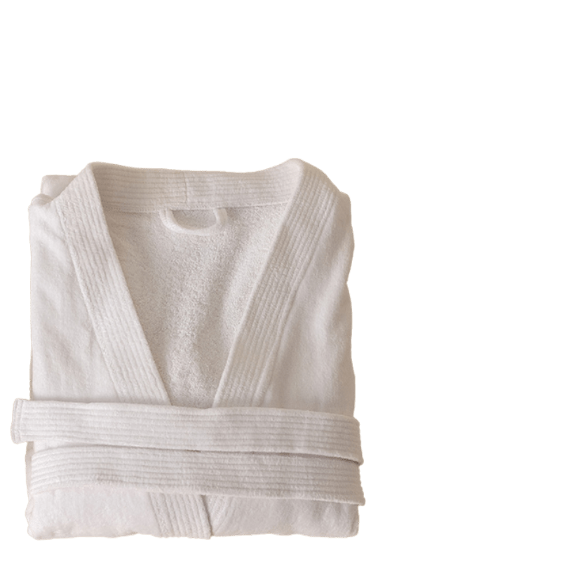 Surrey Down Spa 100% Cotton Premium Bathrobe - Unisex - Down & Cotton