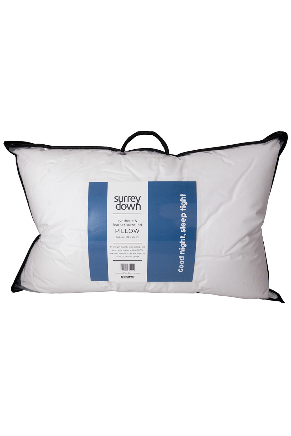 Surrey Down Synthetic Down Surround Pillow - Down & Cotton